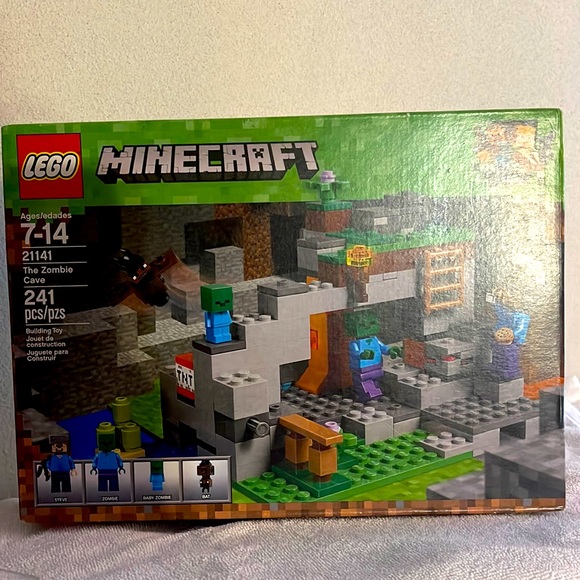 Lego Toys Lego Minecraft 2141 The Zombie Cave Poshmark